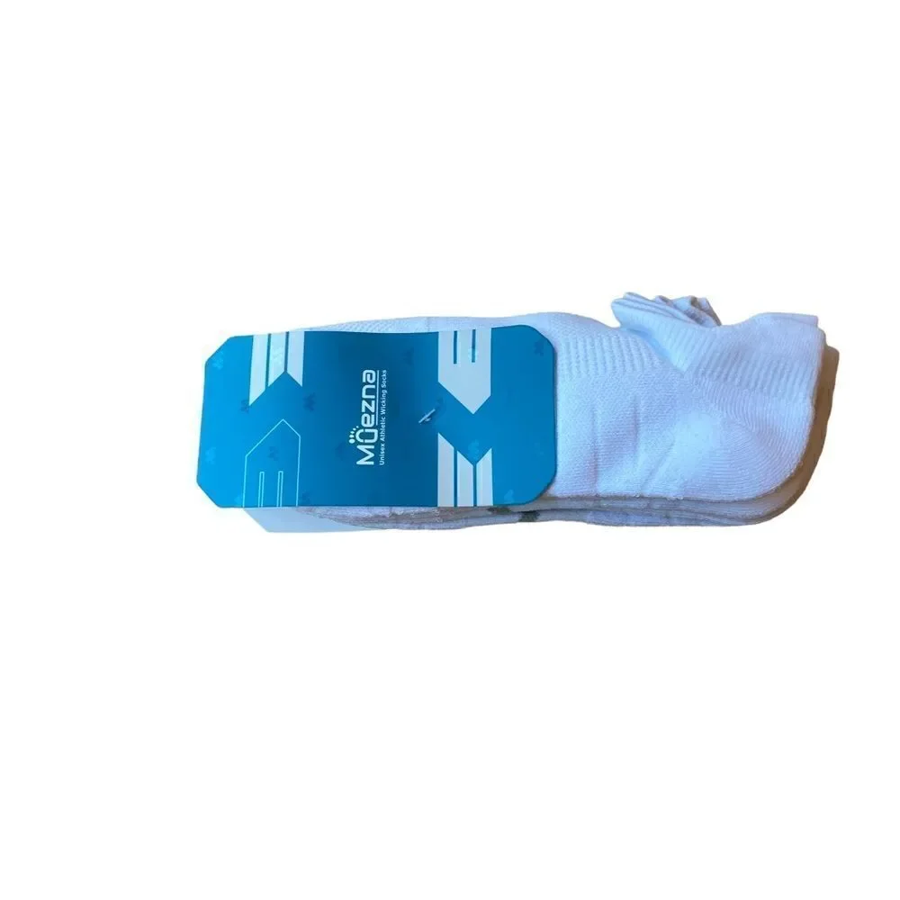Muezna Running Athletic Socks 3 Pair Unisex Sz M NWT